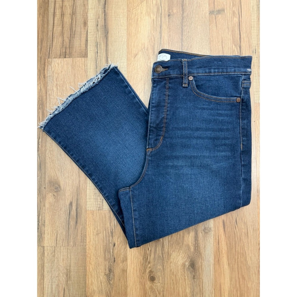 Sofia Jeans by Sofia Vergara Melisa Flare Jeans Womens Size 12 Dark Wash‎ NWOT